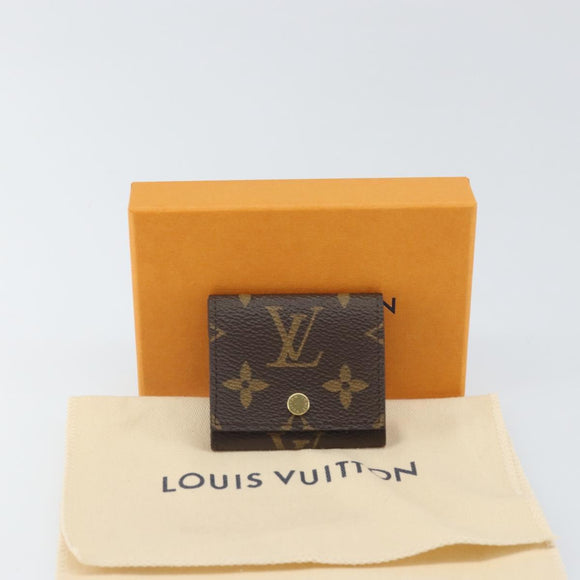 LOUIS VUITTON Monogram Etui Ektur Earphone Case M61476 LV Auth 169137