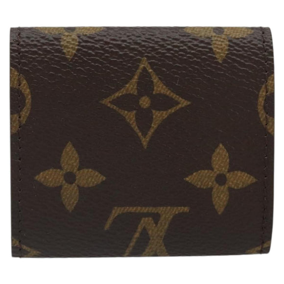 LOUIS VUITTON Monogram Etui Ektur Earphone Case M61476 LV Auth 169137