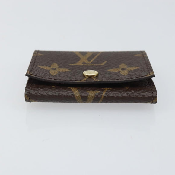 LOUIS VUITTON Monogram Etui Ektur Earphone Case M61476 LV Auth 169137