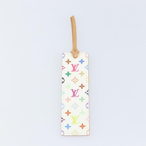 LOUIS VUITTON Monogram Multicolor Mark Page Kadu Bookmark M99196 Auth 169140V