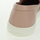 HERMES Game Sneakers Leather Beige Gold Auth 169145SAM-7