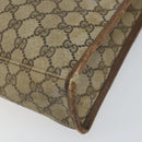 GUCCI GG Supreme Web Sherry Line Tote Bag PVC Beige Gold 010 378 Auth 169187-11