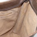 GUCCI GG Supreme Web Sherry Line Tote Bag PVC Beige Gold 010 378 Auth 169187-21