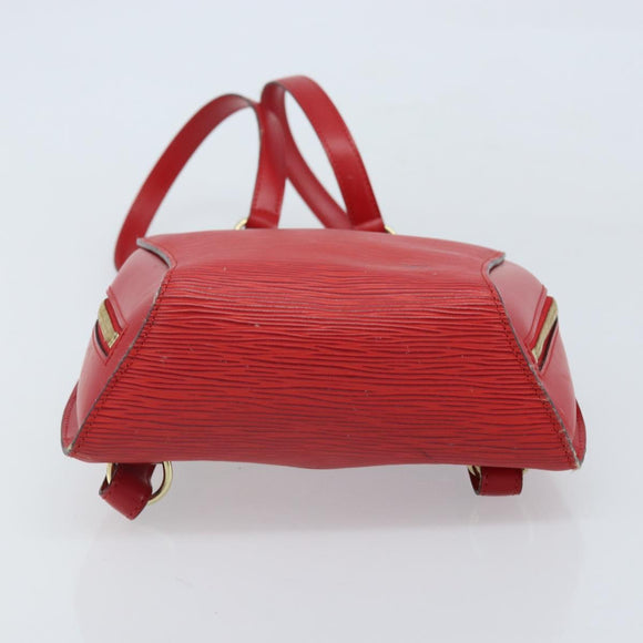 LOUIS VUITTON Epi Mabillon Backpack Castilian Red M52237 LV Auth 169192A