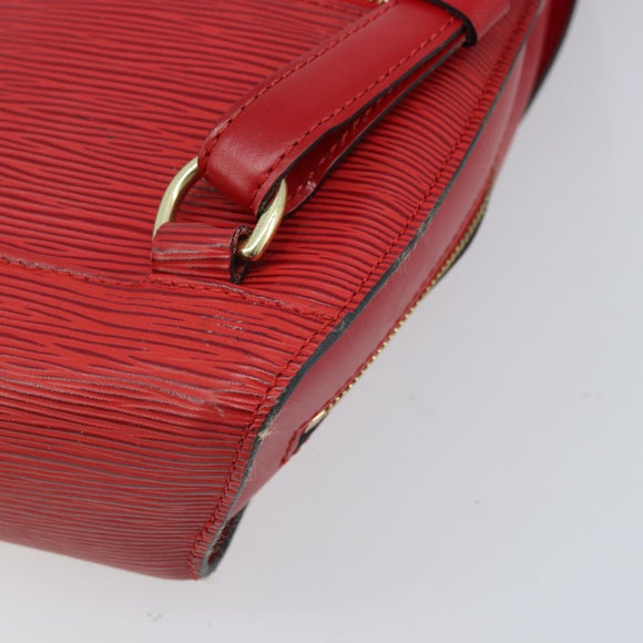 LOUIS VUITTON Epi Mabillon Backpack Castilian Red M52237 LV Auth 169192A