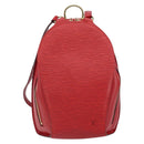 LOUIS VUITTON Epi Mabillon Backpack Castilian Red M52237 LV Auth 169192A-13