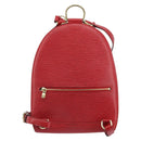 LOUIS VUITTON Epi Mabillon Backpack Castilian Red M52237 LV Auth 169192A-2