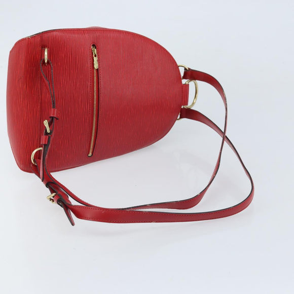LOUIS VUITTON Epi Mabillon Backpack Castilian Red M52237 LV Auth 169192A