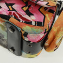 Christian Dior John Galliano SS 2024 Bag Canvas Multicolor Silver Auth 169197SM-15