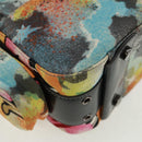 Christian Dior John Galliano SS 2024 Bag Canvas Multicolor Silver Auth 169197SM-16