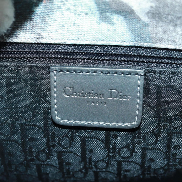 Christian Dior John Galliano SS 2024 Bag Canvas Multicolor Silver Auth 169197SM