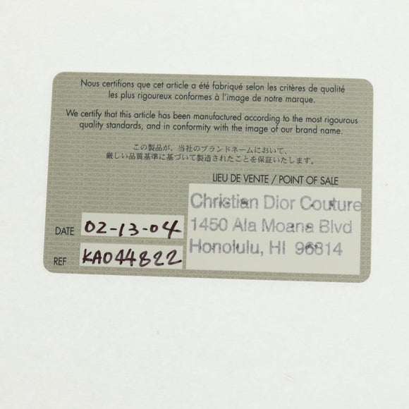 Christian Dior John Galliano SS 2024 Bag Canvas Multicolor Silver Auth 169197SM