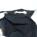 CHANEL Backpack Tweed Gold White CC Auth 169198SM-28