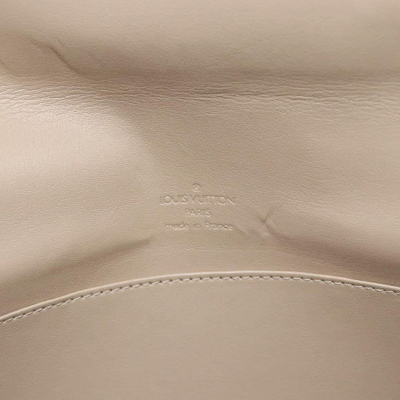 LOUIS VUITTON Monogram Vernis Thompson Street Bag Beige M91301 LV Auth 169211