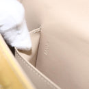 LOUIS VUITTON Monogram Vernis Thompson Street Bag Beige M91301 LV Auth 169211-12