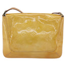 LOUIS VUITTON Monogram Vernis Thompson Street Bag Beige M91301 LV Auth 169211-2