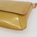 LOUIS VUITTON Monogram Vernis Thompson Street Bag Beige M91301 LV Auth 169212-9