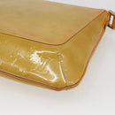 LOUIS VUITTON Monogram Vernis Thompson Street Bag Beige M91301 LV Auth 169212-15