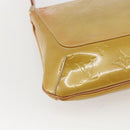 LOUIS VUITTON Monogram Vernis Thompson Street Bag Beige M91301 LV Auth 169212-16