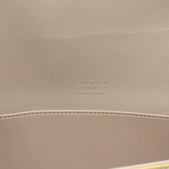 LOUIS VUITTON Monogram Vernis Thompson Street Bag Beige M91301 LV Auth 169212