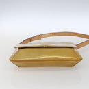 LOUIS VUITTON Monogram Vernis Thompson Street Bag Beige M91301 LV Auth 169212-5