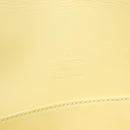 LOUIS VUITTON Monogram Vernis Thompson Street Bag Lime Yellow M91071 Auth 169213-17