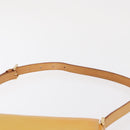 LOUIS VUITTON Monogram Vernis Thompson Street Bag Lime Yellow M91071 Auth 169213-8