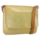 LOUIS VUITTON Monogram Vernis Thompson Street Bag Gris M91008 LV Auth 169214-1