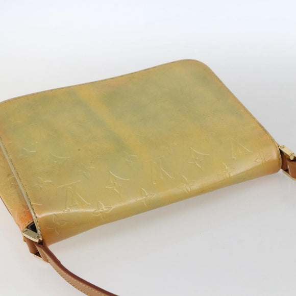 LOUIS VUITTON Monogram Vernis Thompson Street Bag Gris M91008 LV Auth 169214