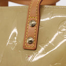 LOUIS VUITTON Monogram Vernis Reade PM Hand Bag Beige M91334 LV Auth 169215-10