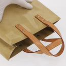 LOUIS VUITTON Monogram Vernis Reade PM Hand Bag Beige M91334 LV Auth 169215-6