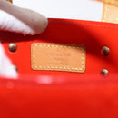 LOUIS VUITTON Monogram Vernis Reade PM Hand Bag Red Rouge M91088 LV Auth 169217-18