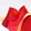LOUIS VUITTON Monogram Vernis Reade PM Hand Bag Red Rouge M91088 LV Auth 169217-19