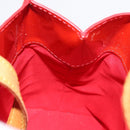 LOUIS VUITTON Monogram Vernis Reade PM Hand Bag Red Rouge M91088 LV Auth 169217-20
