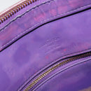 LOUIS VUITTON Monogram Vernis Houston Handtasche Lila Viole M91093 Auth 169218-10
