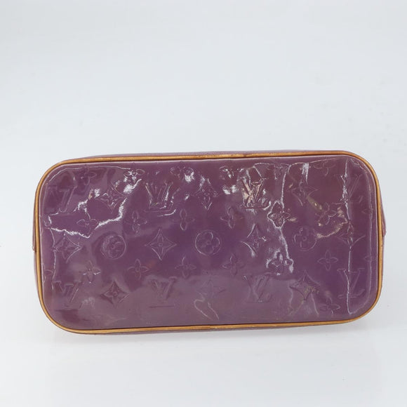 LOUIS VUITTON Monogram Vernis Houston Handtasche Lila Viole M91093 Auth 169218