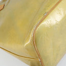 LOUIS VUITTON Monogram Vernis Houston Hand Bag Gris M91053 LV Auth 169219-18