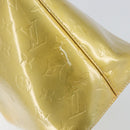 LOUIS VUITTON Monogram Vernis Houston Hand Bag Gris M91053 LV Auth 169219-8