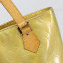 LOUIS VUITTON Monogram Vernis Houston Hand Bag Gris M91053 LV Auth 169219-19