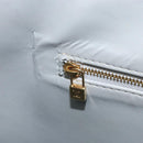 LOUIS VUITTON Monogram Vernis Houston Hand Bag Gris M91053 LV Auth 169219-24