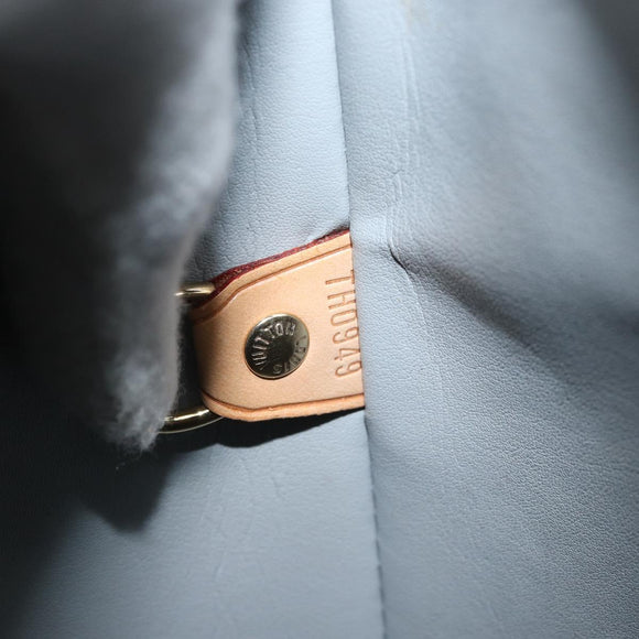 LOUIS VUITTON Monogram Vernis Houston Hand Bag Gris M91053 LV Auth 169219