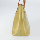 LOUIS VUITTON Monogram Vernis Houston Hand Bag Gris M91053 LV Auth 169219-4