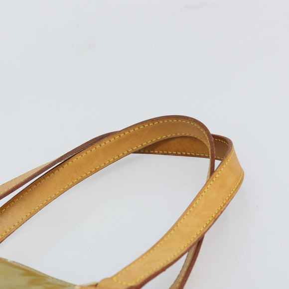 LOUIS VUITTON Monogram Vernis Houston Hand Bag Gris M91053 LV Auth 169219