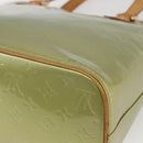 LOUIS VUITTON Monogram Vernis Houston Hand Bag Gris M91053 LV Auth 169221-15