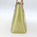 LOUIS VUITTON Monogram Vernis Houston Hand Bag Gris M91053 LV Auth 169221-4