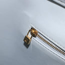 LOUIS VUITTON Monogram Vernis Houston Hand Bag Gris M91053 LV Auth 169224-20