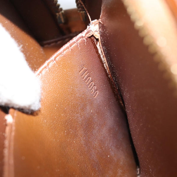 LOUIS VUITTON Monogram Vernis Christy MM Shoulder Bag Bronze M91109 Auth 169230