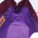 LOUIS VUITTON Monogram Vernis Reade PM Hand Bag Purple Viole M93578 Auth 169233V-19
