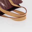 LOUIS VUITTON Monogram Vernis Reade PM Hand Bag Purple Viole M93578 Auth 169233A-7