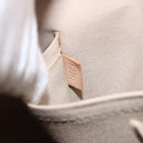 LOUIS VUITTON Monogram Vernis Reade MM Hand Bag Beige M91141 LV Auth 169234-12